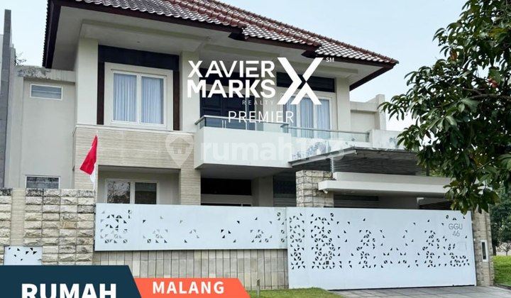 Rumah Full Furnish Mewah di Boulevard Golf Araya Malang