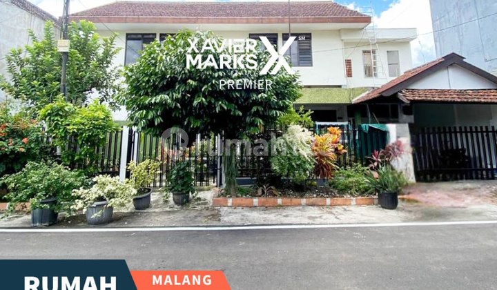 Rumah + Kos Aktif Furnish Kawasan Kampus di Jl Candi Ngrimbi Malang