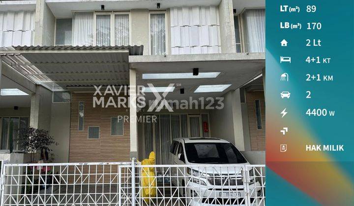 Rumah Villa Puncak Tidar Malang, 2 Lantai Dekat Machung 1