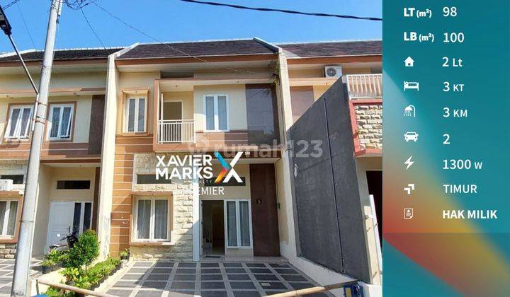 Rumah 2 Lantai Bangunan Baru di Cengger Ayam Malang 1