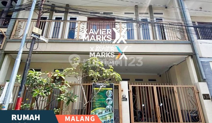 Rumah Kos Aktif Full Furnish di Jl Sigura-gura Malang Dekat UB