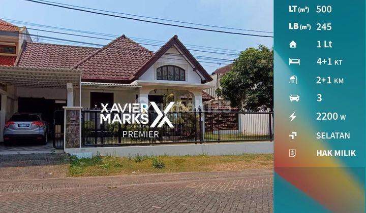 Rumah Full Furnish Kawasan Eksklusif di Araya Malang 1