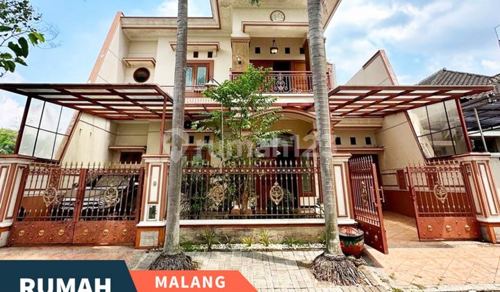 Rumah di Araya Malang Kawasan Elit Dekat Binus