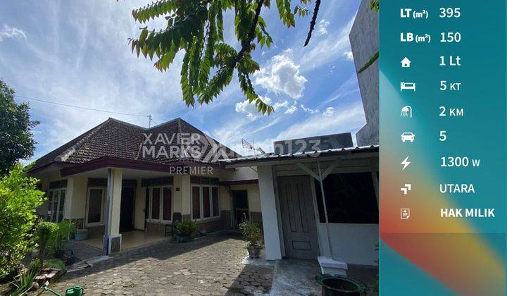 Rumah Klasik Dekat Pusat Kota di Rampal Celaket Malang 1