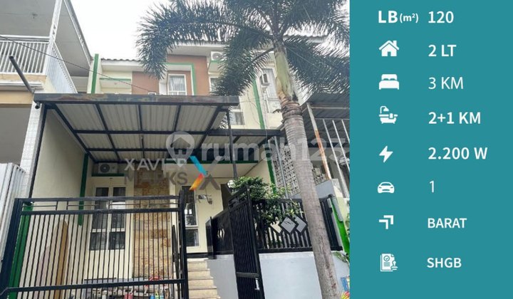 Rumah Furnish Selangkah ke Soekarno Hatta di Graha Mulia Malang