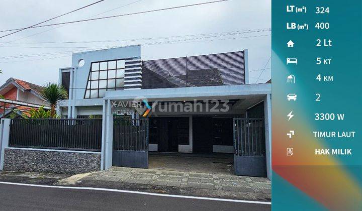 Rumah Tidar Malang Semi Furnish Akses Mudah 1