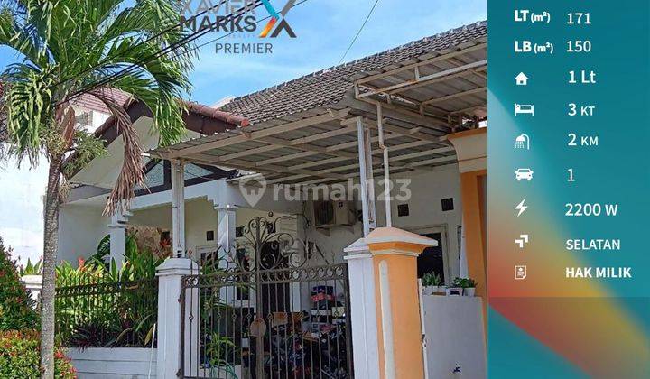 Rumah Nyaman Siap Huni di Pondok Blimbing Indah Araya Malang 1