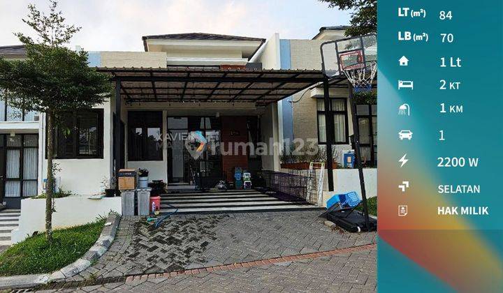 Rumah Minimalis Kawasan Tenang Aman di Citra Garden City Malang 1