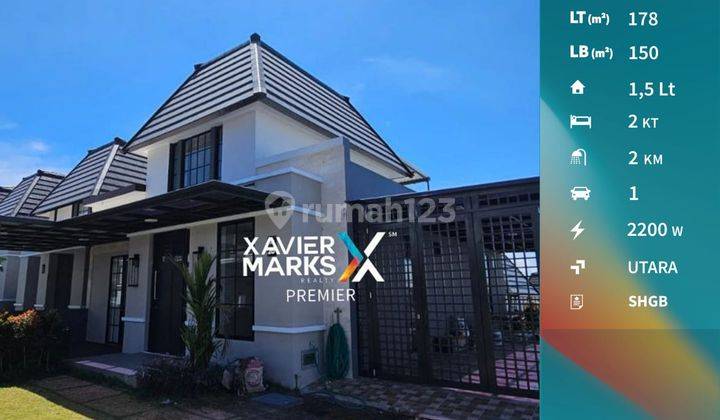 Rumah Semi Furnish Hook di Citraland Puncak Tidar Malang 1