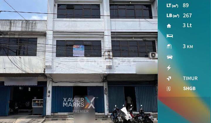 Ruko Dekat Rumah Sakit di Laksamana Martadinata Malang 1