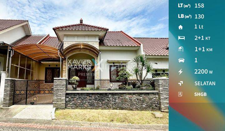 Rumah Full Furnish Kawasan Eksklusif di Villa Puncak Tidar Malang 2