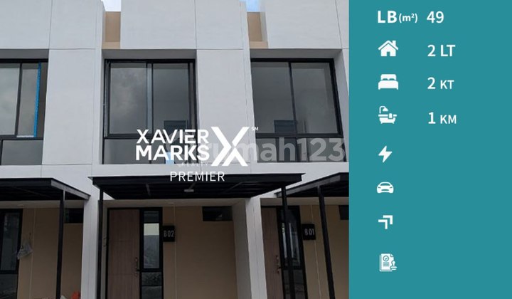 Rumah 2 Lantai di Araya Malang, Bangunan Baru Dekat Binus