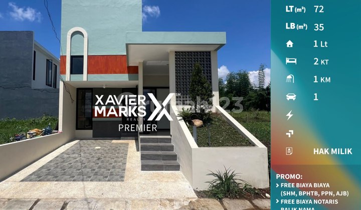 Rumah Baru Murah Dekat Kampus di Villa Bukit Tidar Malang 1