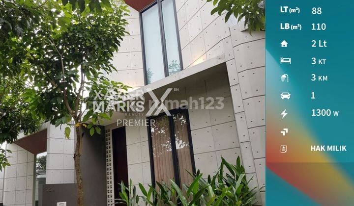 Rumah Villa Semi Furnish di Kingspark Batu Malang 1