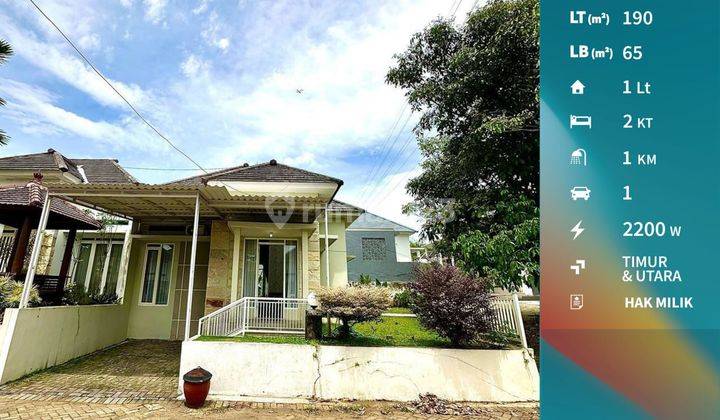 Rumah Villa Full Furnish Kawasan Wisata di Junrejo Batu Malang 1