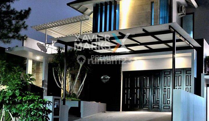 Rumah Full Furnish Plus Private Pool di Riverside Malang 1