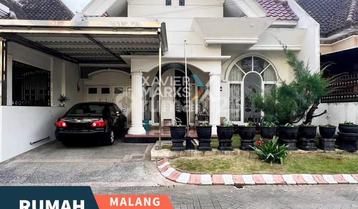 Rumah Pusat Kota Dekat Universitas Brawijaya di Jl Bunga bunga Malang