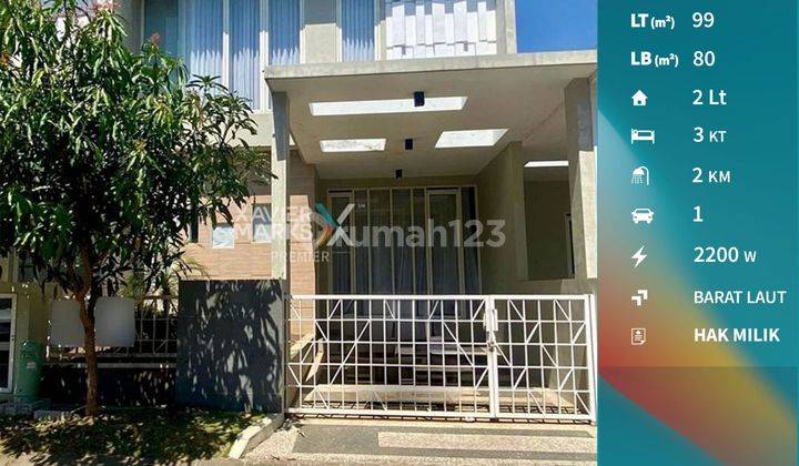 Rumah Minimalis Modern Siap Huni di Villa Puncak Tidar Malang 1