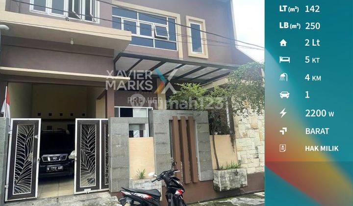 Rumah Full Furnish Pusat Kota di Jl Bunga-bunga Malang 1