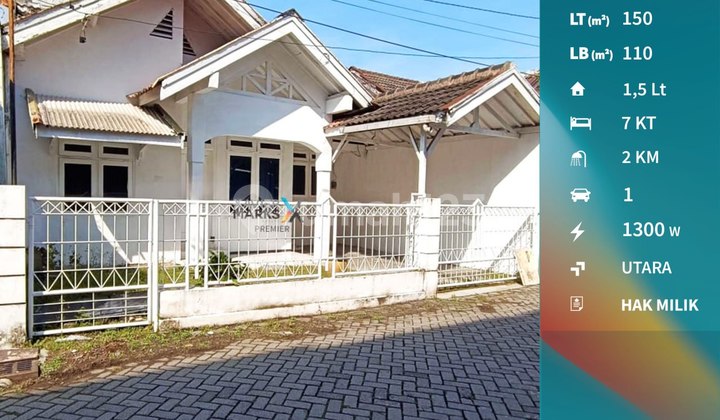Rumah Pusat Kota Dekat UB di Soekarno Hatta Malang 1