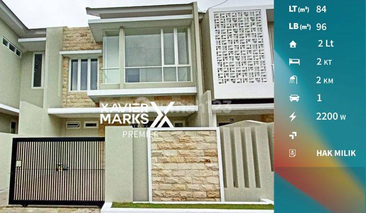 Rumah Baru Gress Minimalis Modern di Langsep Malang 1