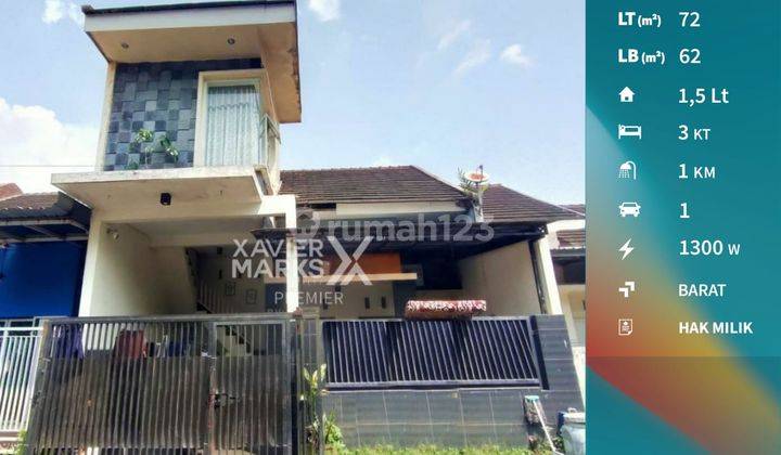 Rumah 2 Lantai di Jalan Pelabuhan Klayatan Gang 3 Sukun Malang  1