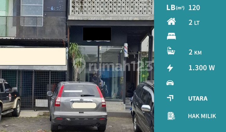 Strategic Shop House for Sale in Bandulan Sukun Malang, Suitable for Business