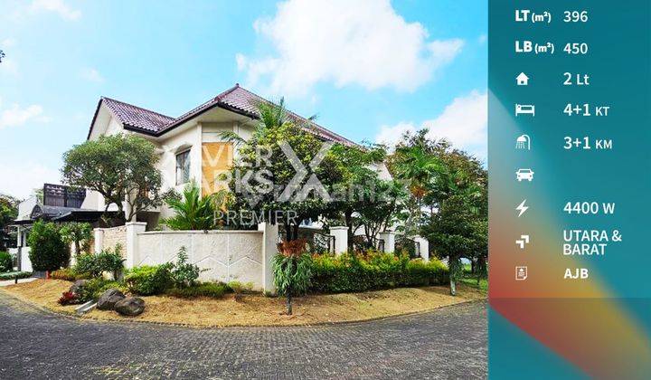 Properti Langka Rumah Megah Villa Golf Boulevard Araya Malang 1