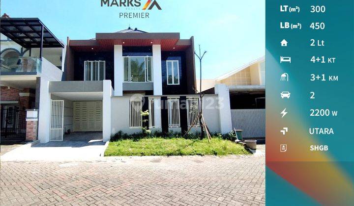 Rumah Gres Minimalis Modern Araya Golf Boulevard Malang 1