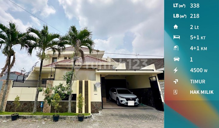 Rumah Mewah di Kalpataru Malang Dekat Universitas Brawijaya 