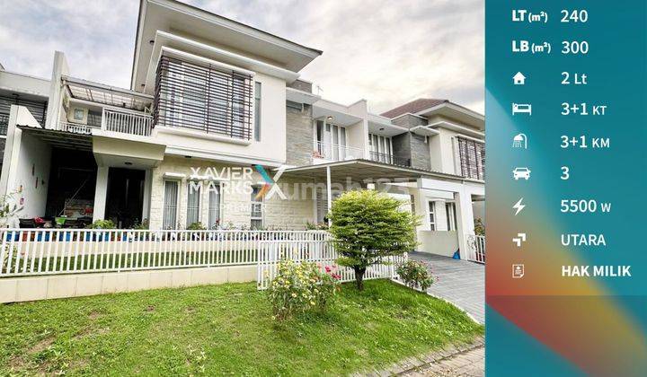 Rumah Full Furnish di Boulevard Greenwood Golf Araya Malang 1