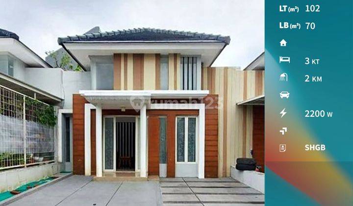 Murah Rumah Semi Furnished di Green Orchid Malang Dekat Kampus  1