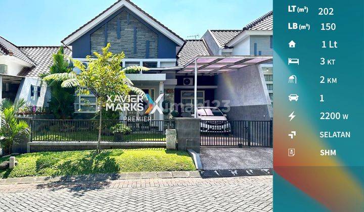 Termurah Rumah Modern Siap Huni  di Villa Puncak Tidar Malang 1