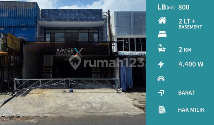 Disewakan Tempat Usaha Poros Jalan Letjen S. Parman, Blimbing Malang