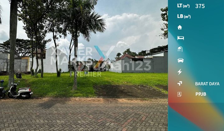 For Sale Twin Road Plot on Raya Graha Golf Araya Malang