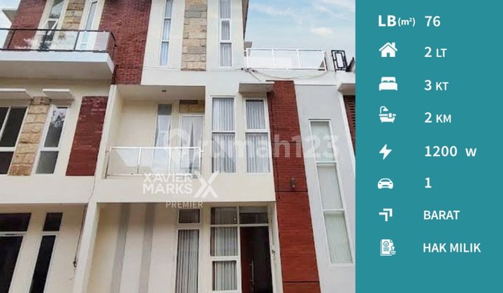 Butuh Cepat Laku Villa Minimalis di Villa Permata Panderman, Batu 