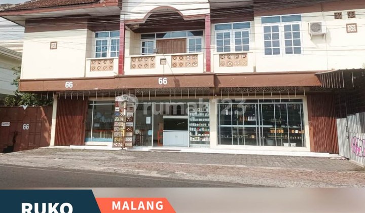 Disewakan Ruko Super Strategis di Mayjen Panjaitan Kota Malang