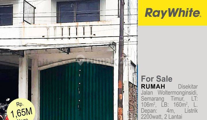 Ruko 2 lantai murah siap pakai Semarang Timur 1