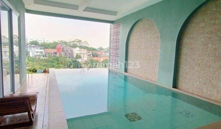 Rumah Resor Dago Pakar View Bandung Ada Kolam Renang 2