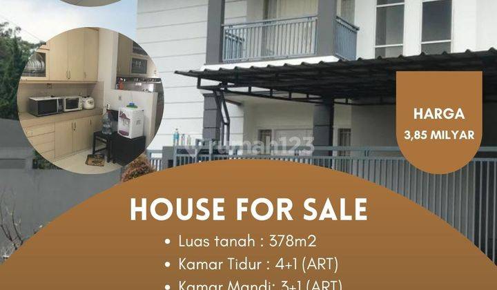 Rumah 2 Lantai Bagus Semi Furnished di Melati Mas, Tangerang, Tangerang Selatan 1