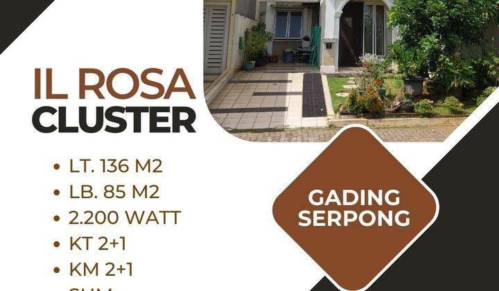 Rumah 2 Lantai Bagus SHM di Gading Serpong, Tangerang, Tangerang 1