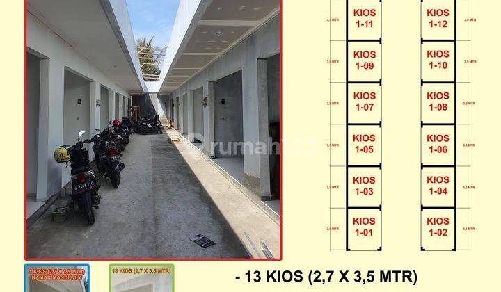 Dijual Ruang Usaha Serba Guna Di Sayap Kopo Cocok Untuk Kos Dan Kios Dagang 1