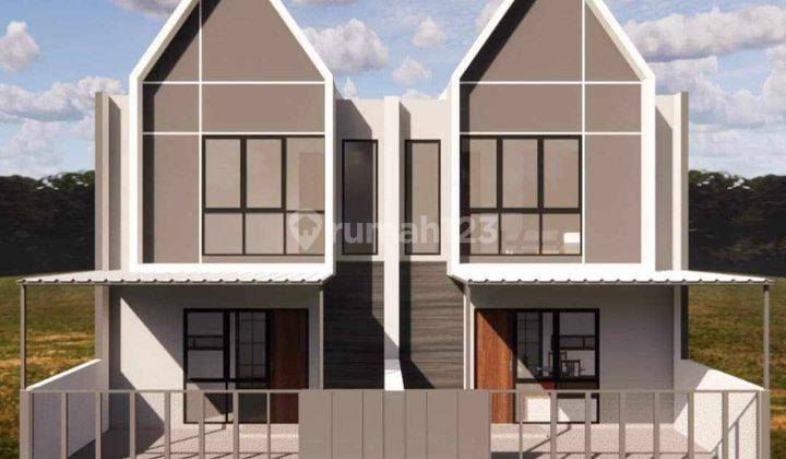 Rumah Baru Bangunan 2 Lantai dalam Cluster di Cimanggu Bogor 1