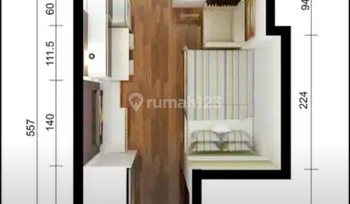 Apartement Sudirman Suite Bandung Full Furnished Type 1 BR 2