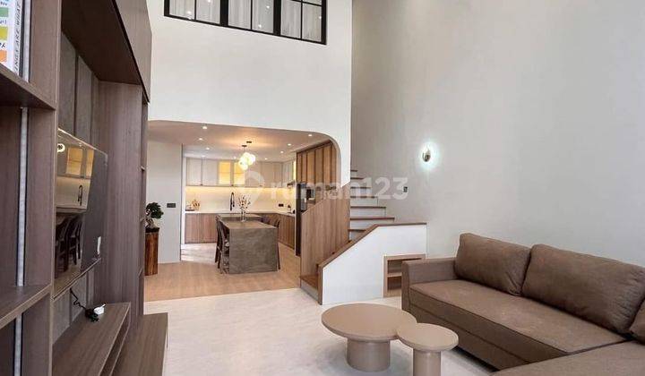 Rumah smart home minimalis modern full furnished KBP Siap Huni 1