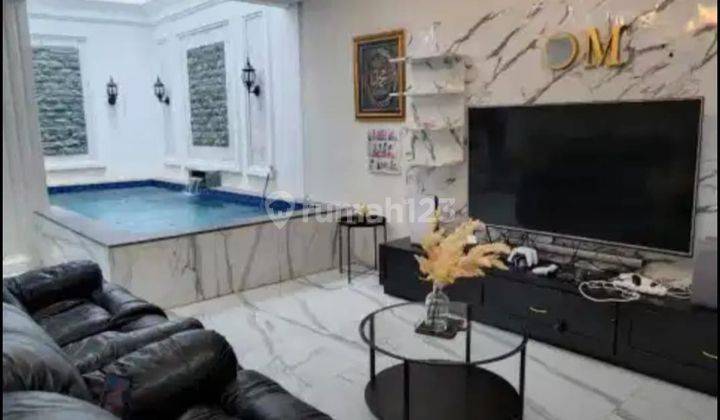 Dijual Rumah 3 Lantai Lux Semi Furnished Siap Huni Lokasi di Antapani Bandung 2