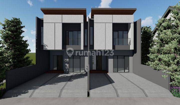 Dijual Rumah 100 Baru Smarthome Lokasi Bagus di Area Pusat Kota Kembar Mas Bandung