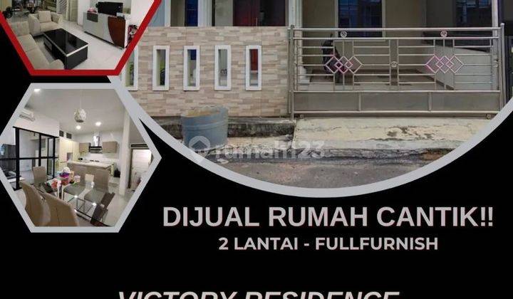 Rumah Cantik 2lantai Fullfurnish (hadap Utara) Victory Residence Batam Centre 1