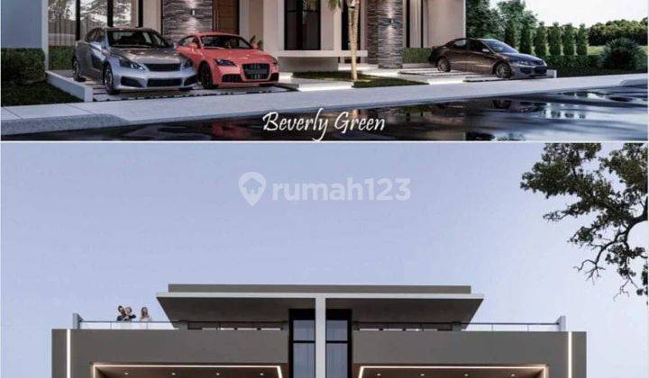 Rumah 2.5Lantai dengan Design Mewah ( Full Renovasi ) BEVERLY GREEN AVENUE 2