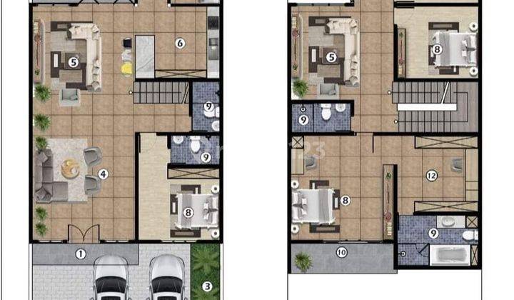 Segera Di BANGUN Rumah 2 Lantai Siap Huni BEVERLY PARK 2